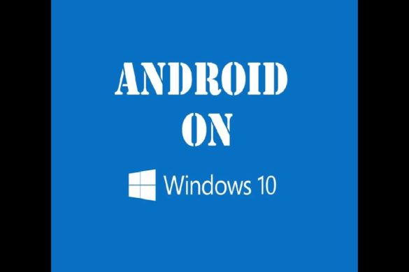 android apps on windows 10