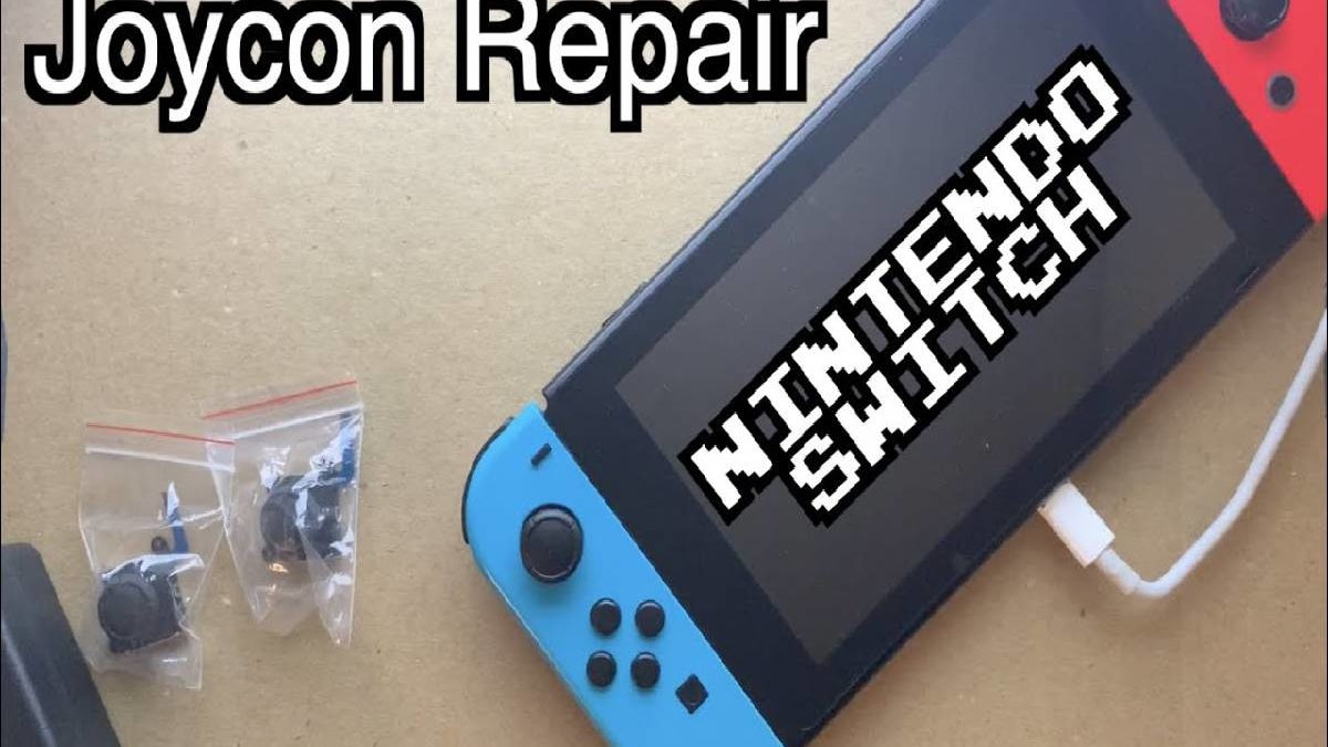 Nintendo joy con Repair – Clean and Repair Nintendo Switch Joy-Con.