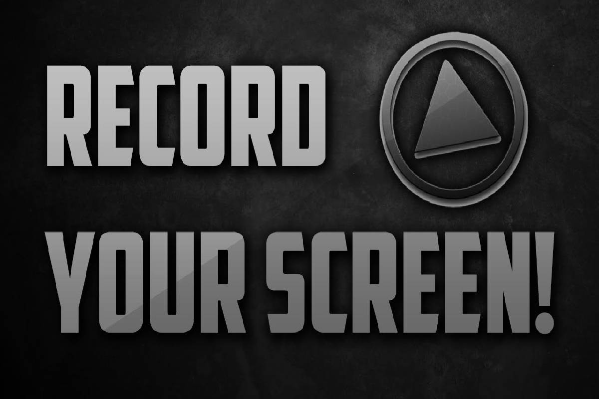 how to screen record