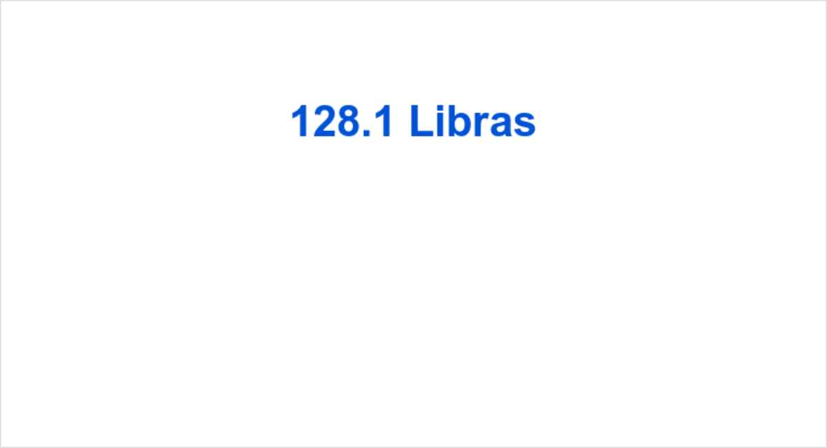 128 Libras A Kilos