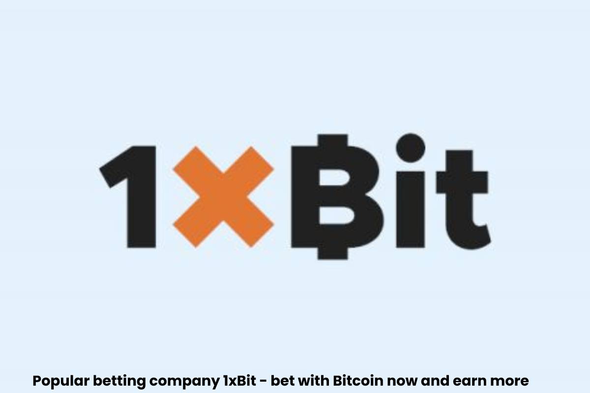 Popular betting company 1xBit - bet with Bitcoin now and earn more