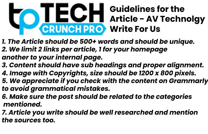 guidelines for techcrunchpro