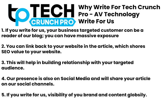 why write for Tech Crunch Pro